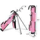 Ruthnissi Pink Lightweight Sunday Carry Golf Bag