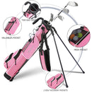 Ruthnissi Pink Lightweight Sunday Carry Golf Bag