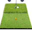 SAPLIZE Foldable Dual-Turf Golf Hitting Mat 23" x 16"