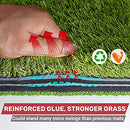 SAPLIZE Foldable Dual-Turf Golf Hitting Mat 23" x 16"