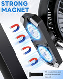 SOQSYS 2-Pack Magnetic Golf Cart Fans