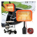 SOQSYS 48V Electric Golf Cart Heater with Adjustable Cup Mount