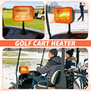 SOQSYS 48V Electric Golf Cart Heater with Adjustable Cup Mount