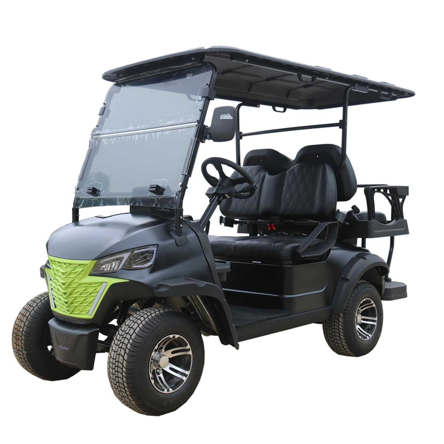 Scout Series 2-Seater Off-Road Golf Cart - Black