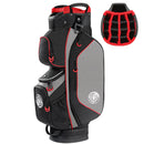 Shopsource Black Red Lightweight Golf Cart Bag