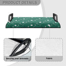 Suobstales Green Golf Cart Seat Towel with Golf Pattern
