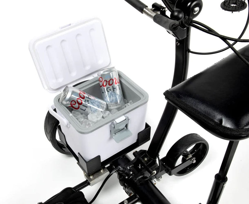 Super E Caddy Pro Electric Golf Cart with Cooler & Seat