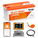 TEMGO 36V 100Ah Lithium Golf Cart Battery Kit