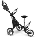 Tangkula_3-Wheel_Push_Cart-with-Seat