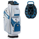Tangkula Navy Lock Top Golf Cart Bag