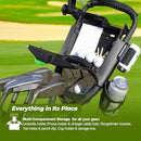Tedycatt 3-Wheel Golf Push Cart with Cooler