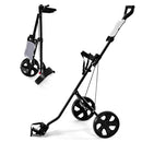 ULTIMATE 2-Wheel Lightweight Folding Golf Push Cart