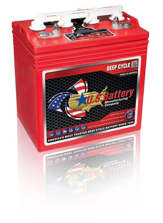 US Battery 8V 170Ah Deep Cycle Golf Cart Battery – 6 Pack
