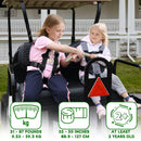 Urgown Golf Cart Child Safety Harness – 5-Point Strap System