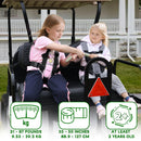 Urgown Pink Golf Cart Child Positioner Harness