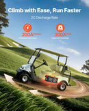 VEVOR 36V 105Ah Lithium Golf Cart Battery