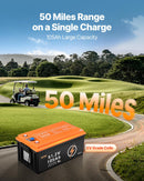 VEVOR 48V 105Ah Lithium Golf Cart Battery