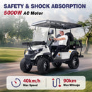 Viplay 4-Seat Solar Electric Cart