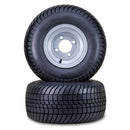 WANDA Silver 8” Wheel and 18x8.5-8 Utility Tire Set (4-Pack)