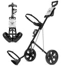 WAYTULES Lightweight Folding Golf Pull Cart – Black