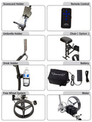 Wingscaddy MAX-300 Electric Golf Push Cart