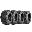 Wolf Pack 18x8.50-8 All-Terrain Golf Cart Tire Set - 4 Sets