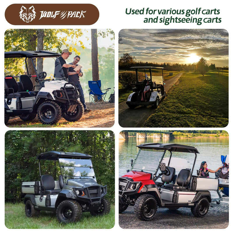 Wolf Pack 18x8.50-8 All-Terrain Golf Cart Tire Set - 4 Sets