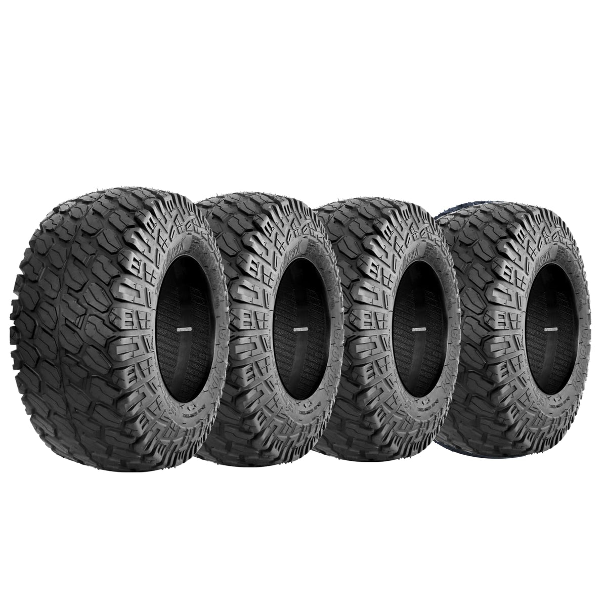 Wolf Pack 18x8.50-8 Golf Cart All-Terrain Tire Set