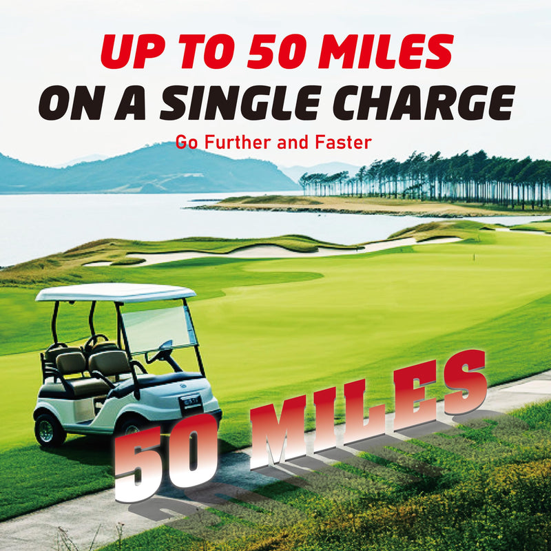 XRH 36V 105Ah Lithium LiFePO4 Golf Cart Battery - App