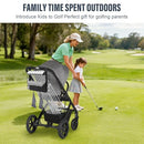 Xykzra Steel Golf Stroller Club Holder Attachment
