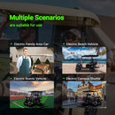 YDSCart Golf Cart 4-Seater Electric Buggy with Off-Road Tyres 5000W