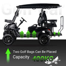 YDSCart Golf Cart 4-Seater Electric Buggy with Off-Road Tyres 5000W