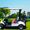 YOKYHOM American Flag Golf Cart Seat Blanket – Blue