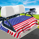 YOKYHOM American Flag Golf Cart Seat Blanket – Blue