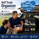 YOREPEK Golf Trunk Organizer with Shoe Storage