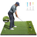 Ywitio Dual-Turf Golf Hitting Mat 5x4ft