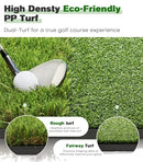 Ywitio Dual-Turf Golf Hitting Mat 5x4ft