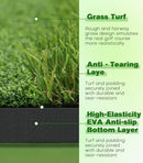 Ywitio Dual-Turf Golf Hitting Mat 5x4ft