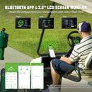 ZEERBOO 48V 100Ah Lithium Golf Cart Battery - Bluetooth & LCD