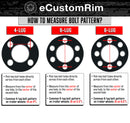 eCustomRim Golf Cart Tire & Wheel Set – 4 Pack