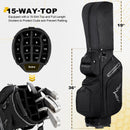 uniHimal Black Golf Cart Bag