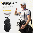 uniHimal Black Golf Cart Bag
