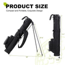 uniHimal Black Lightweight Sunday Golf Bag