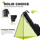 uniHimal Black Lightweight Sunday Golf Bag
