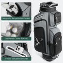uniHimal Grey T-Lock Golf Cart Bag